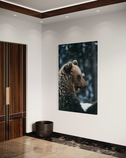 Cuadro decorativo canvas Oso 002