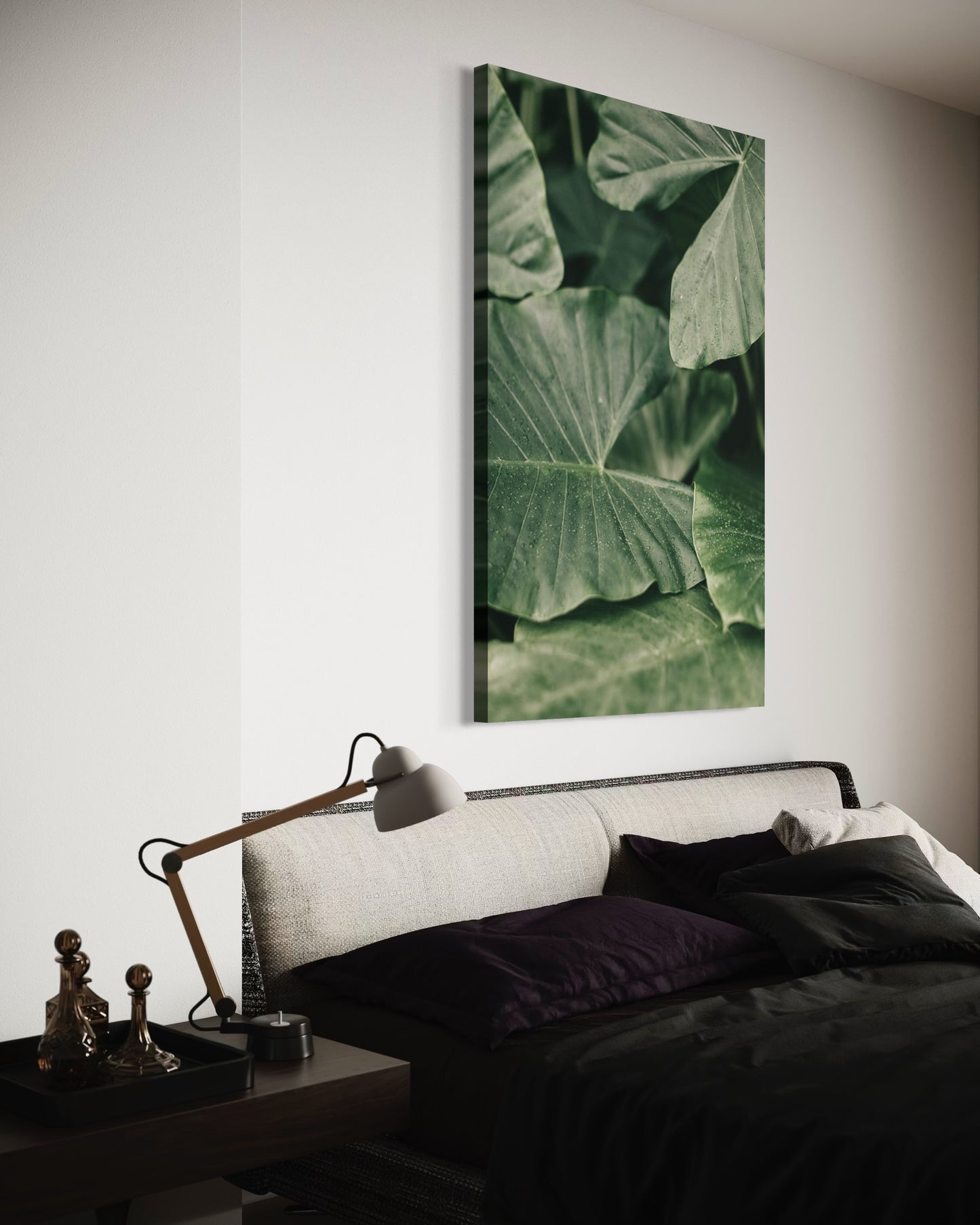 Cuadro decorativo canvas Hojas 002