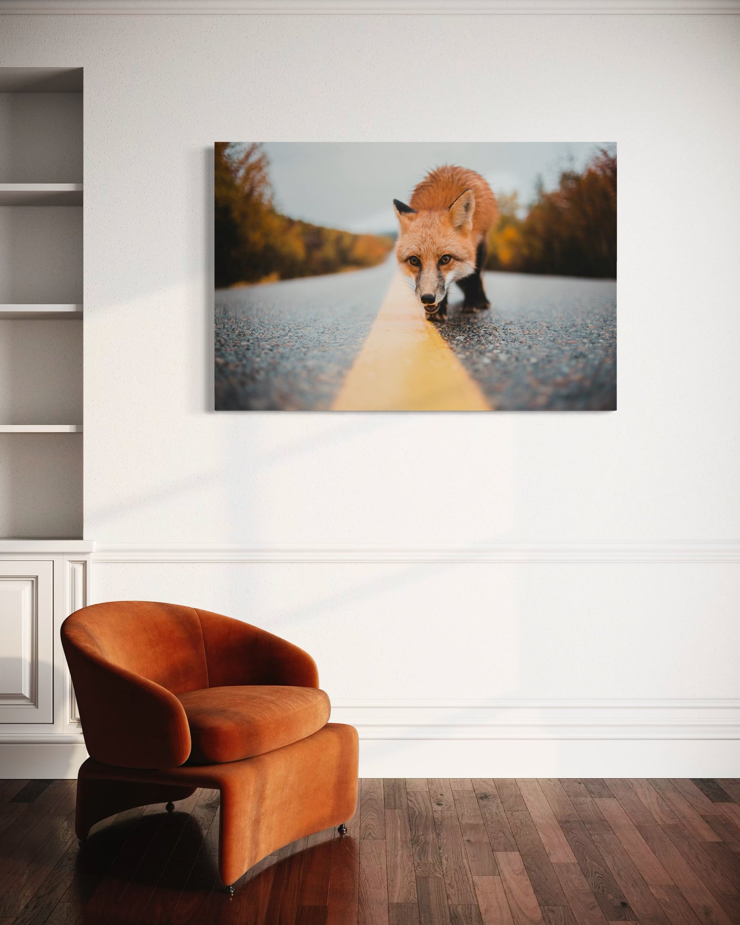 Cuadro decorativo canvas Zorro 002