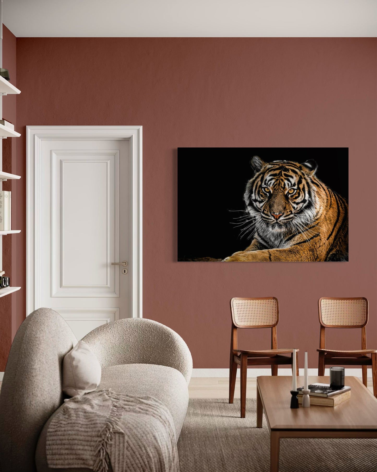 Cuadro decorativo canvas Tigre 005
