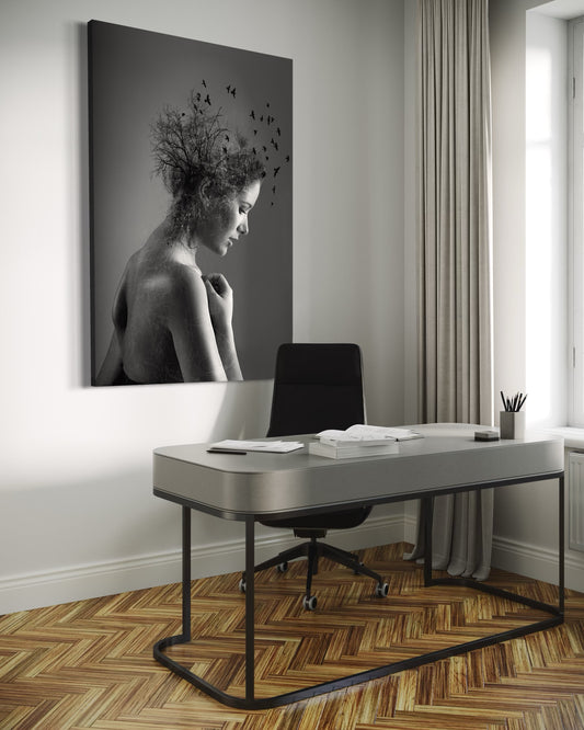 Cuadro decorativo canvas Mujer 035