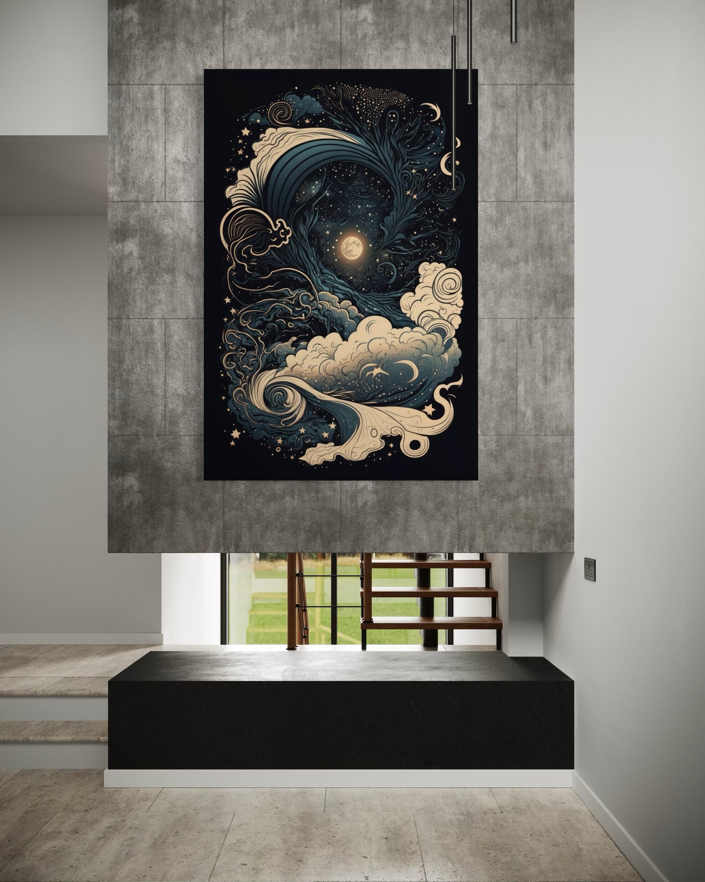 Cuadro decorativo canvas Arte abstracto 029