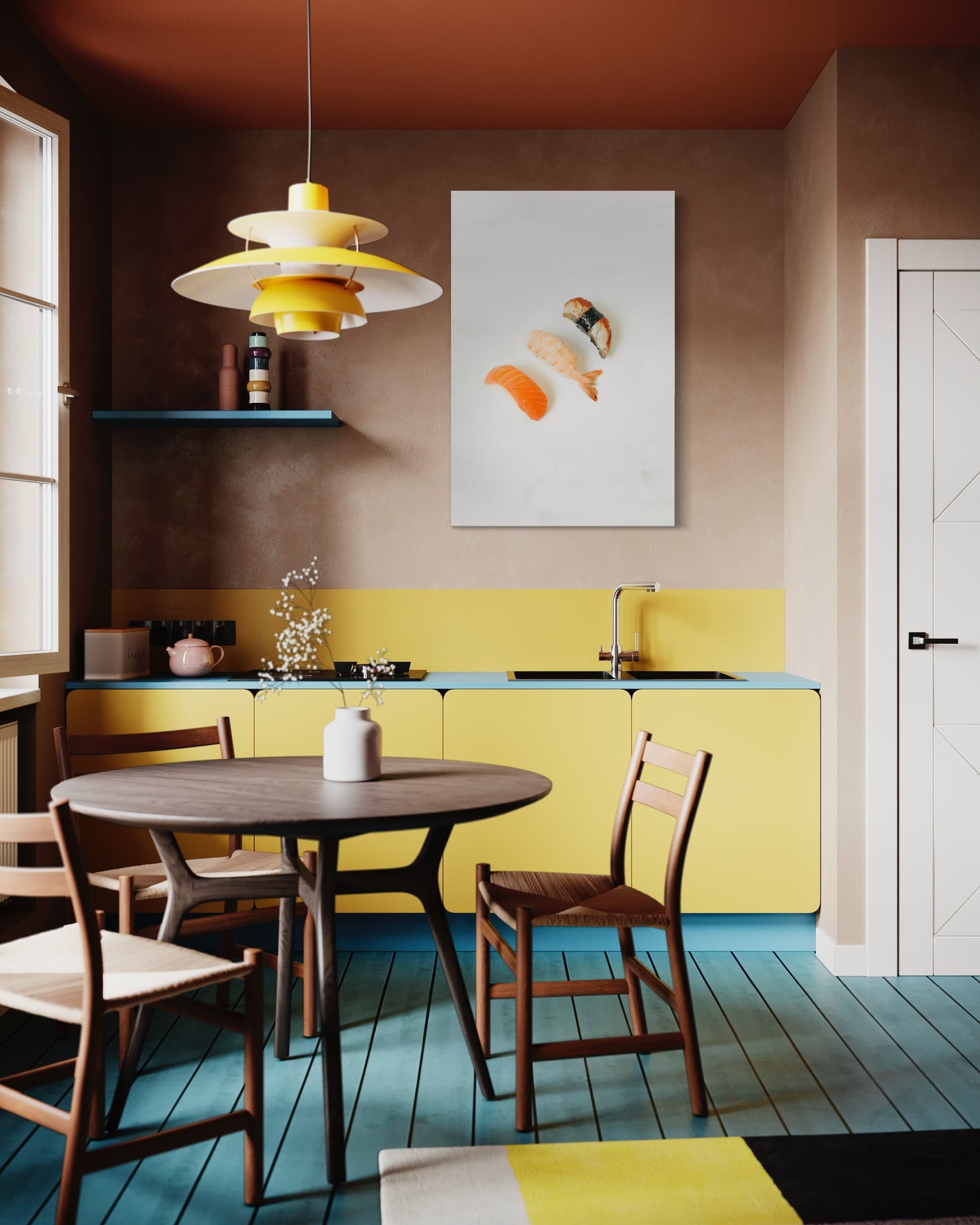 Cuadro decorativo canvas Nigiri 008