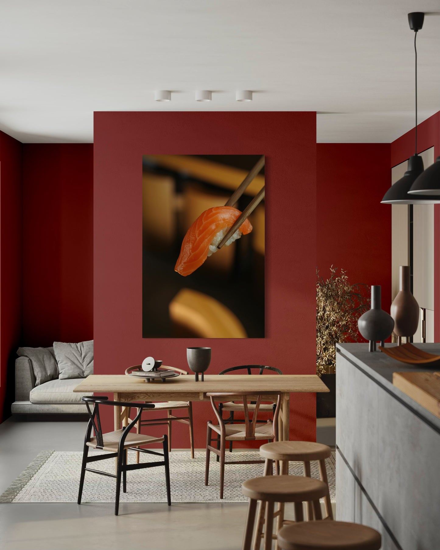Cuadro decorativo canvas Nigiri 006
