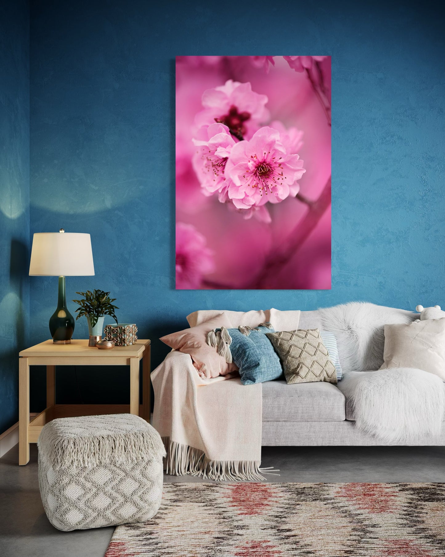 Cuadro decorativo canvas Flores 006
