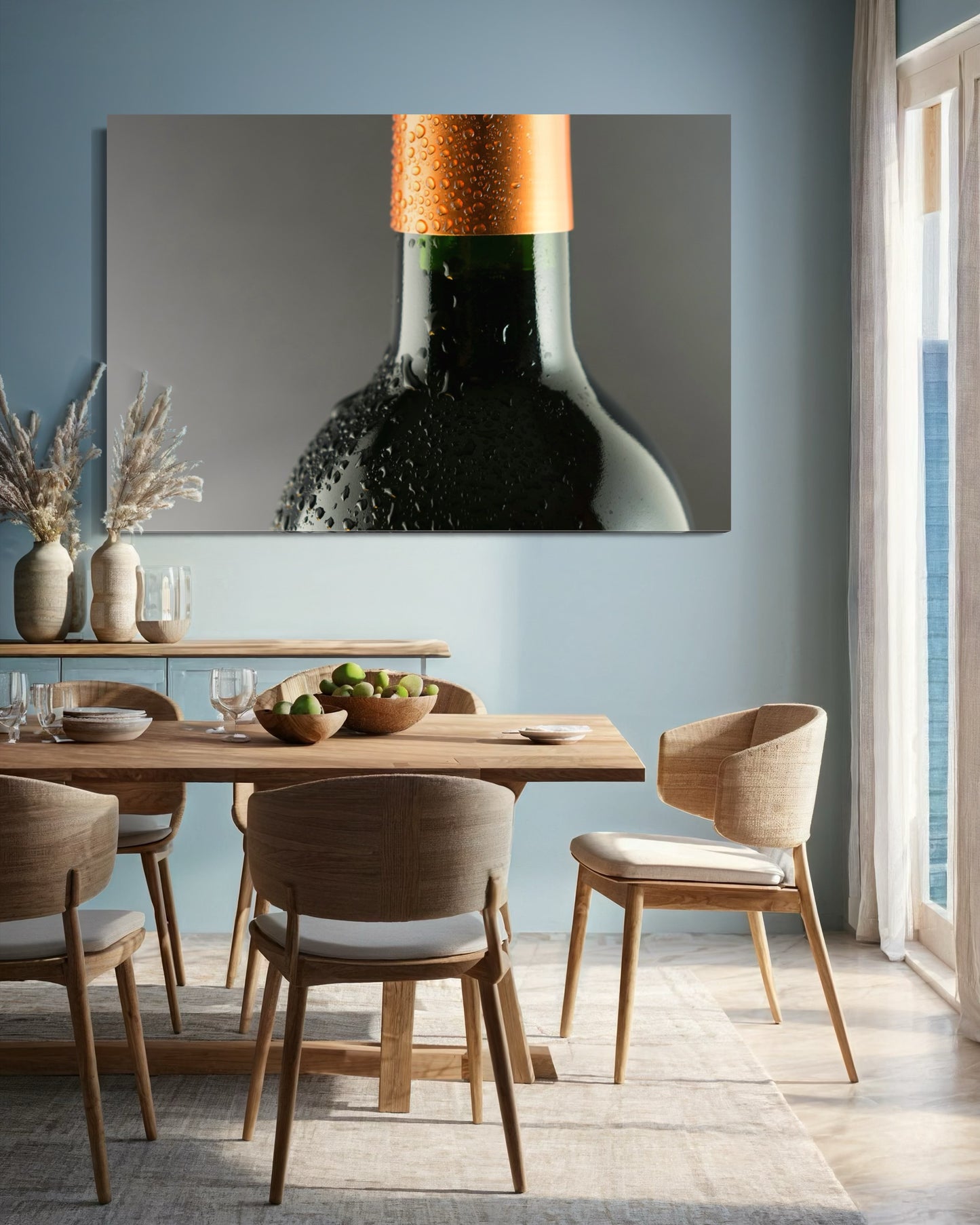 Cuadro decorativo canvas Vino 002
