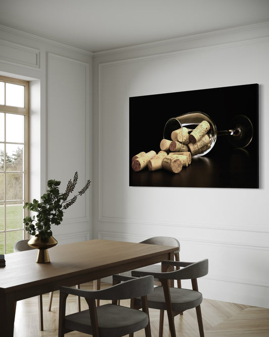 Cuadro decorativo canvas Corchos 002