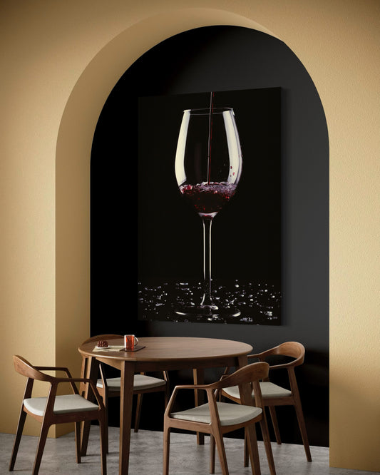 Cuadro decorativo canvas Vino 001