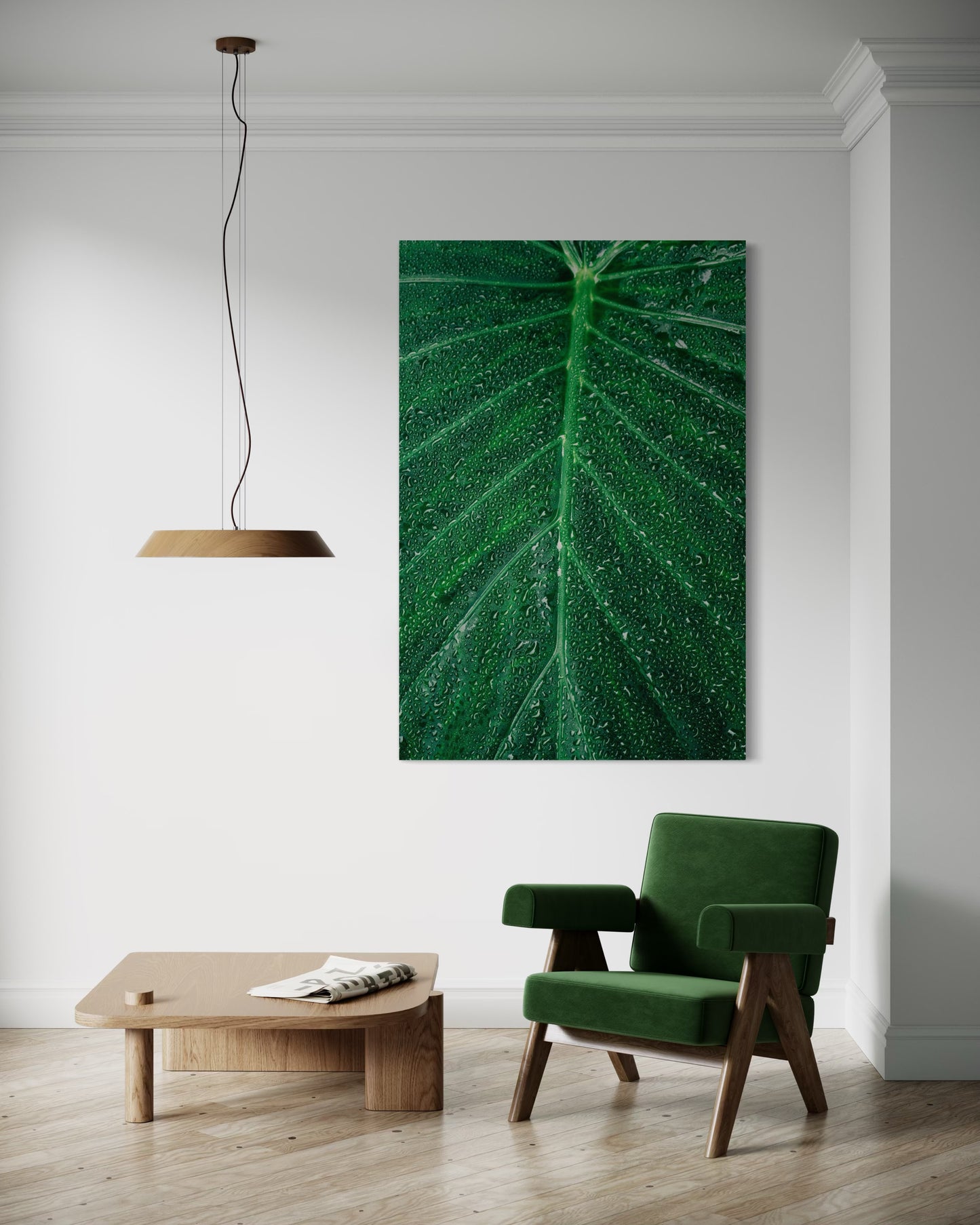 Cuadro decorativo canvas Hojas 006