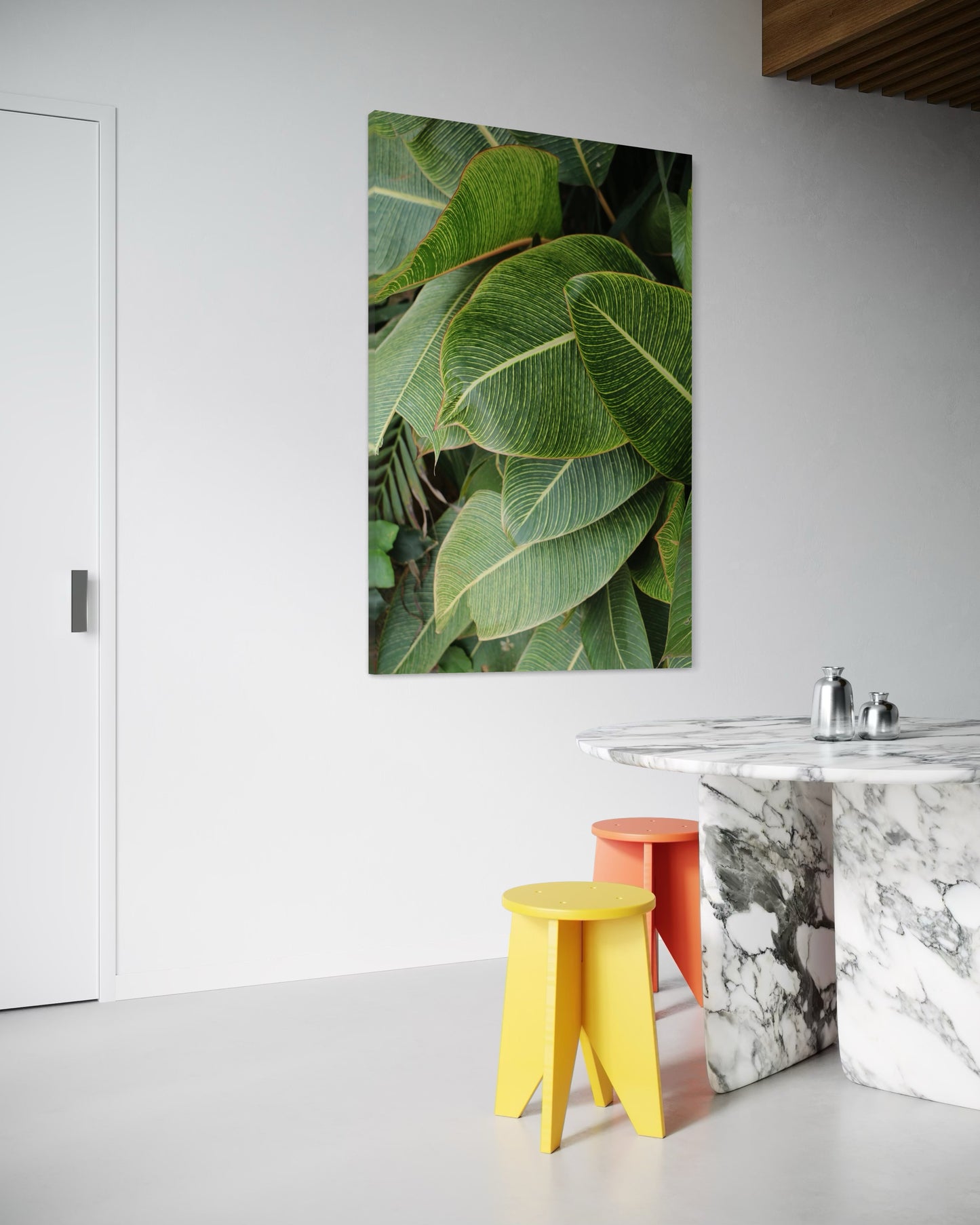 Cuadro decorativo canvas Hojas 010