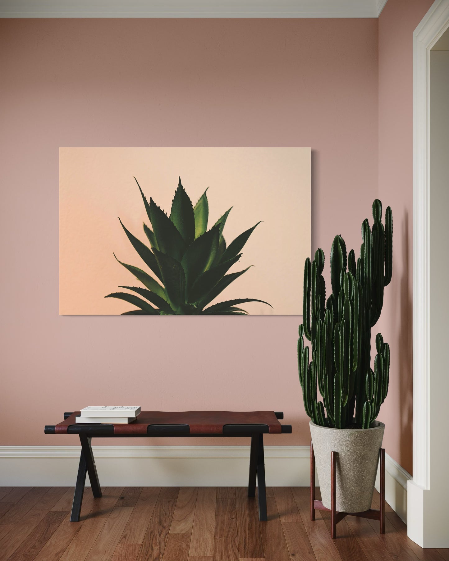Cuadro decorativo canvas Hojas 011