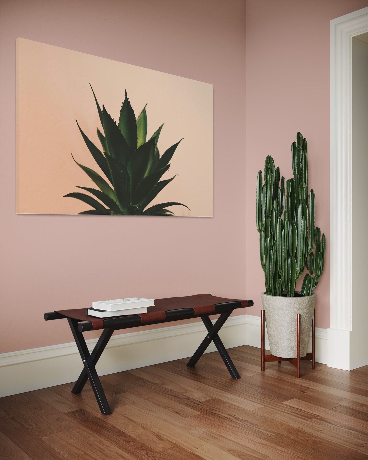 Cuadro decorativo canvas Hojas 011