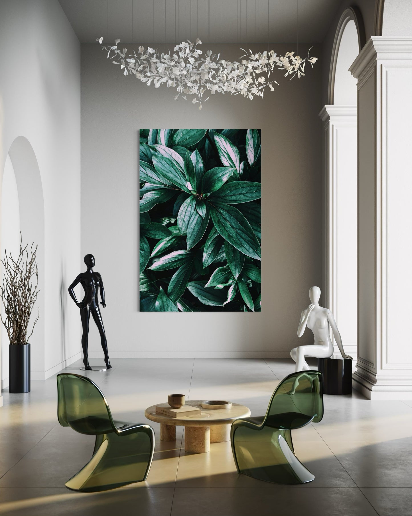 Cuadro decorativo canvas Hojas 012