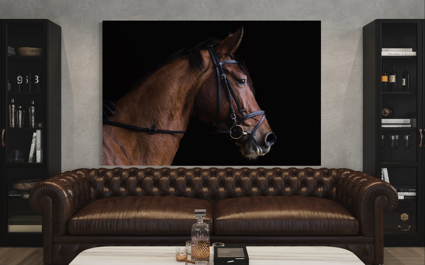 Cuadro decorativo canvas Caballo 002