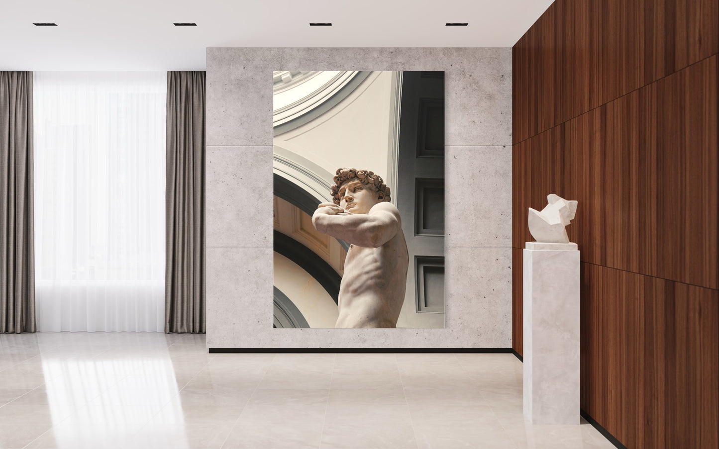 Cuadro decorativo canvas El David 002