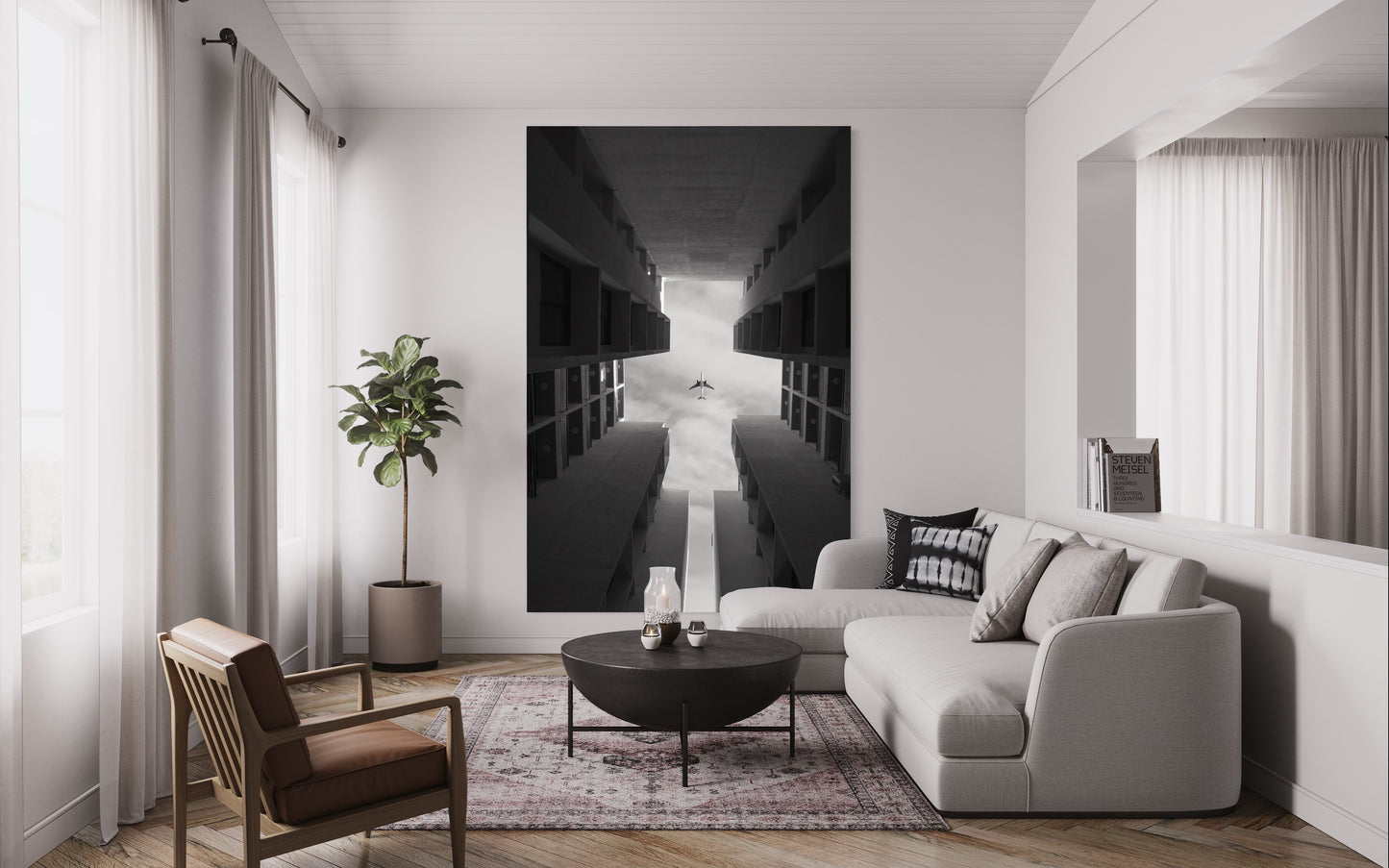 Cuadro decorativo canvas Arquitectura 041