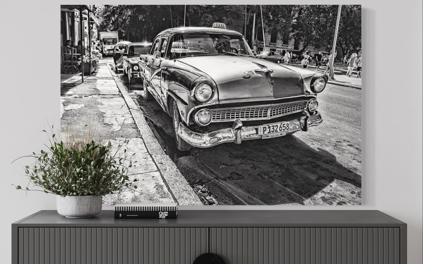 Cuadro decorativo canvas Automóvil 009