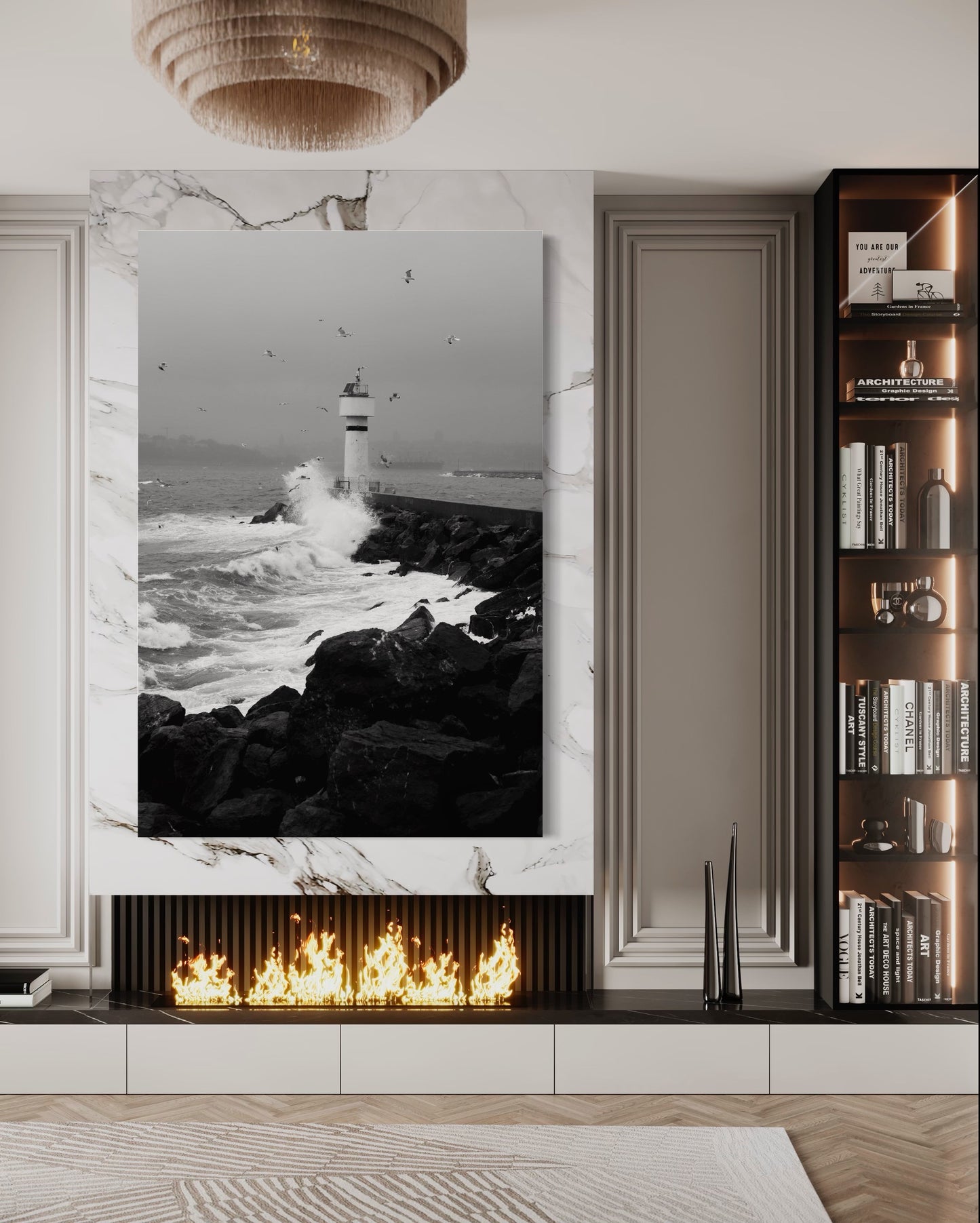 Cuadro decorativo canvas Arquitectura 037