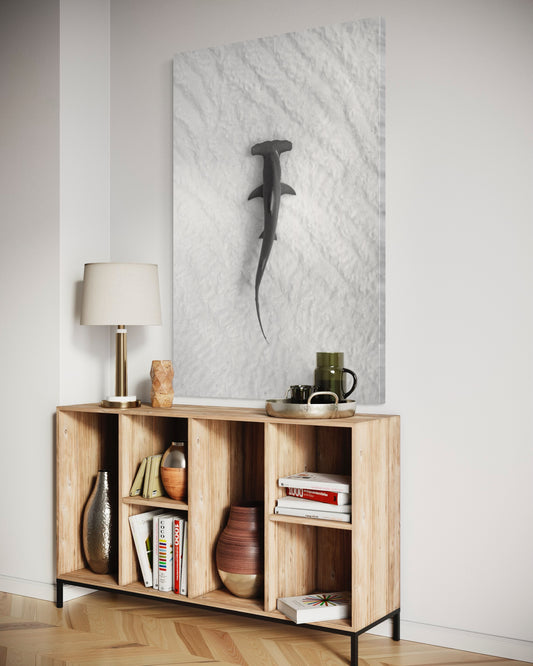 Cuadro decorativo canvas Tiburón 002