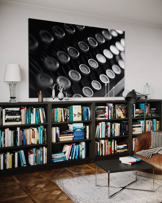 Cuadro decorativo canvas Máquina de escribir 002