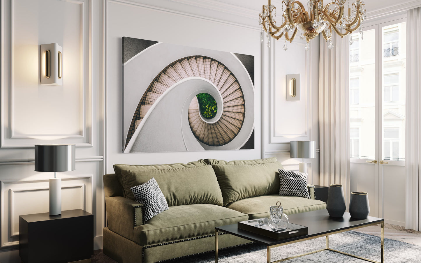Cuadro decorativo canvas Arquitectura 035