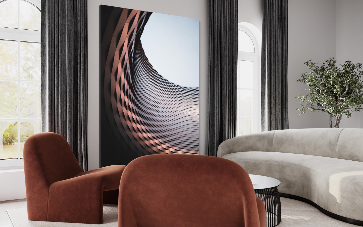 Cuadro decorativo canvas Arquitectura 044