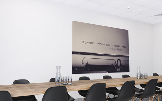 Cuadro decorativo canvas Be Yourself