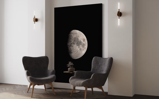 Cuadro decorativo canvas Luna 001