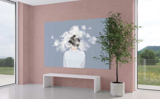 Cuadro decorativo canvas Mujer 008