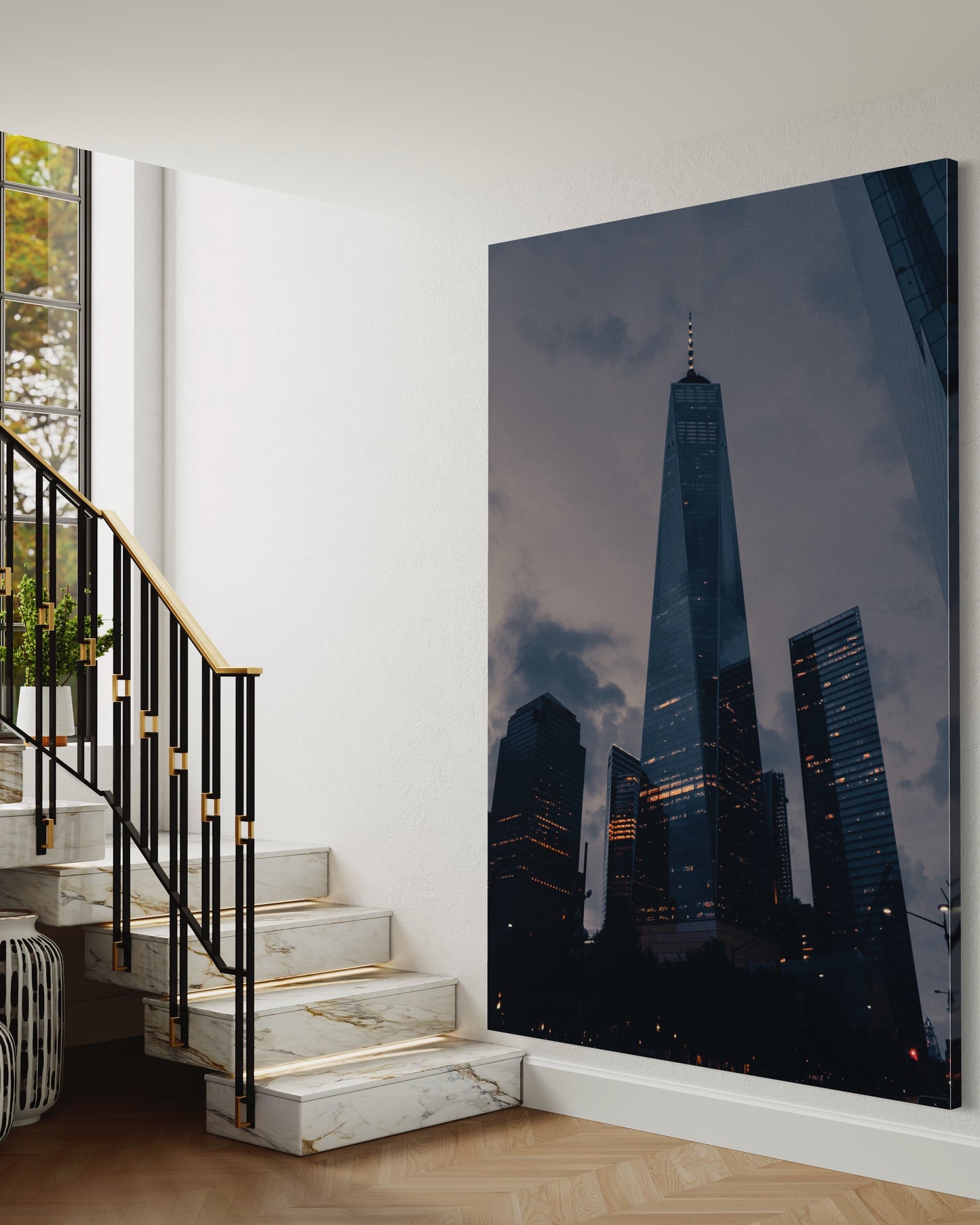Cuadro decorativo canvas Arquitectura 040