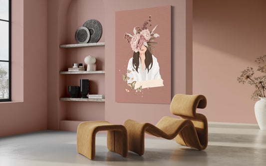 Cuadro decorativo canvas Mujer 006