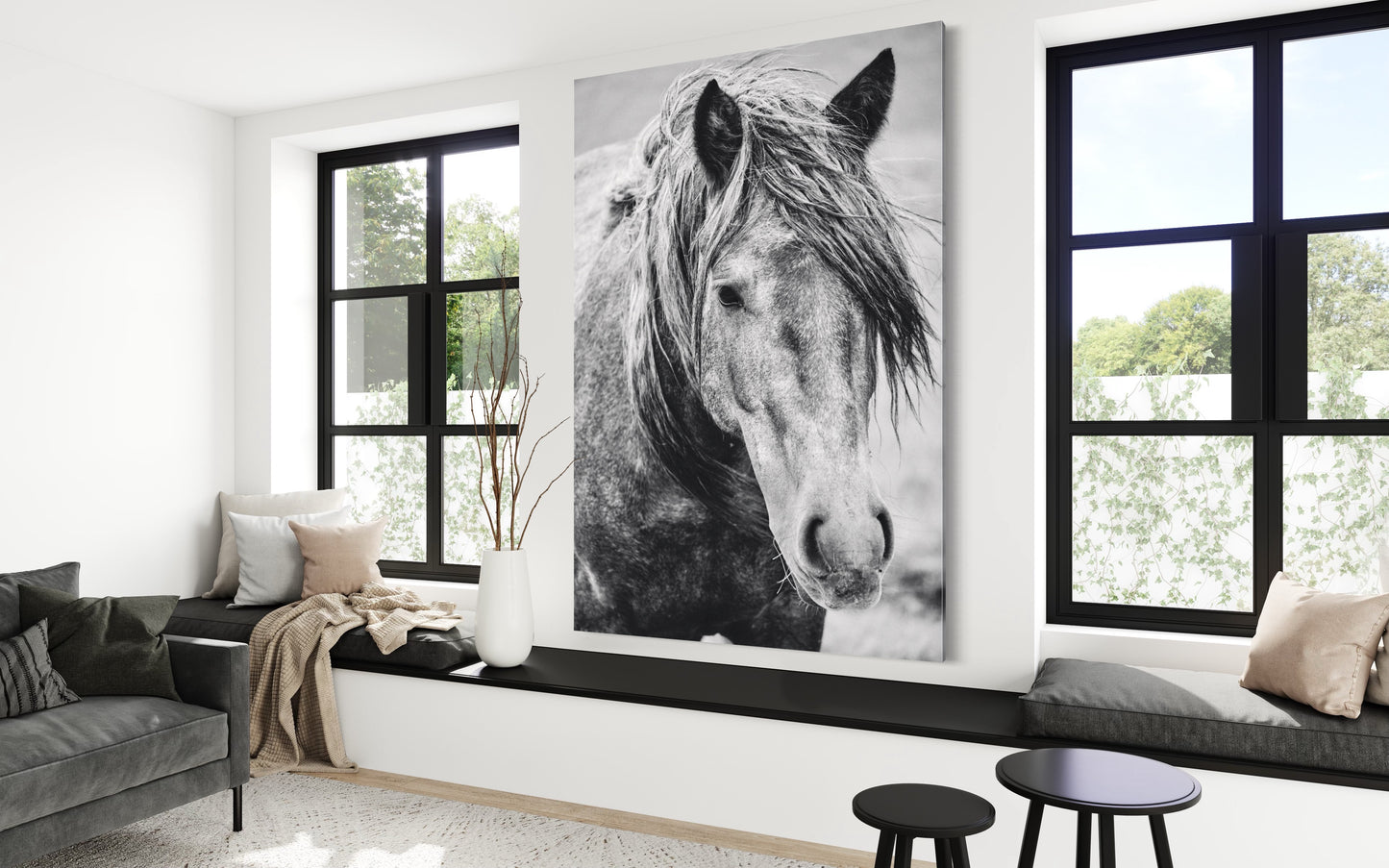 Cuadro decorativo canvas Caballo 001