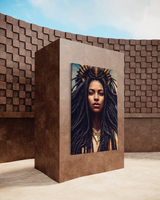 Cuadro decorativo canvas Mujer 011