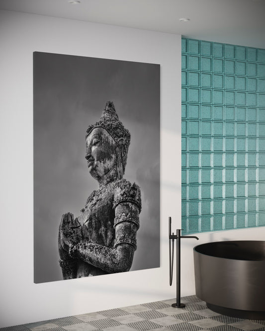 Cuadro decorativo canvas Buda 010