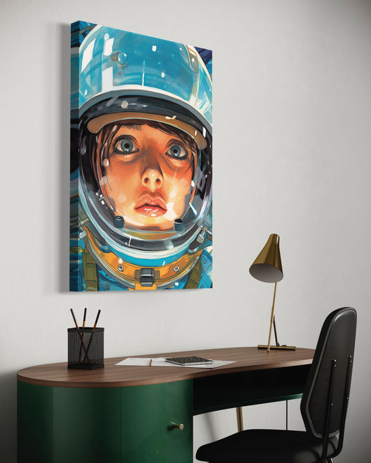 Cuadro decorativo canvas Astronauta 003