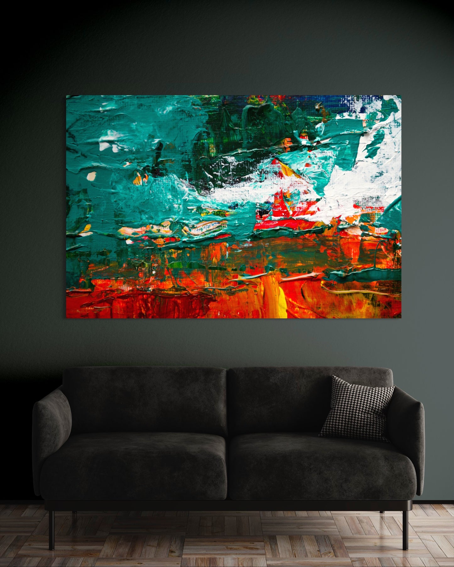 Cuadro decorativo canvas Arte abstracto 013