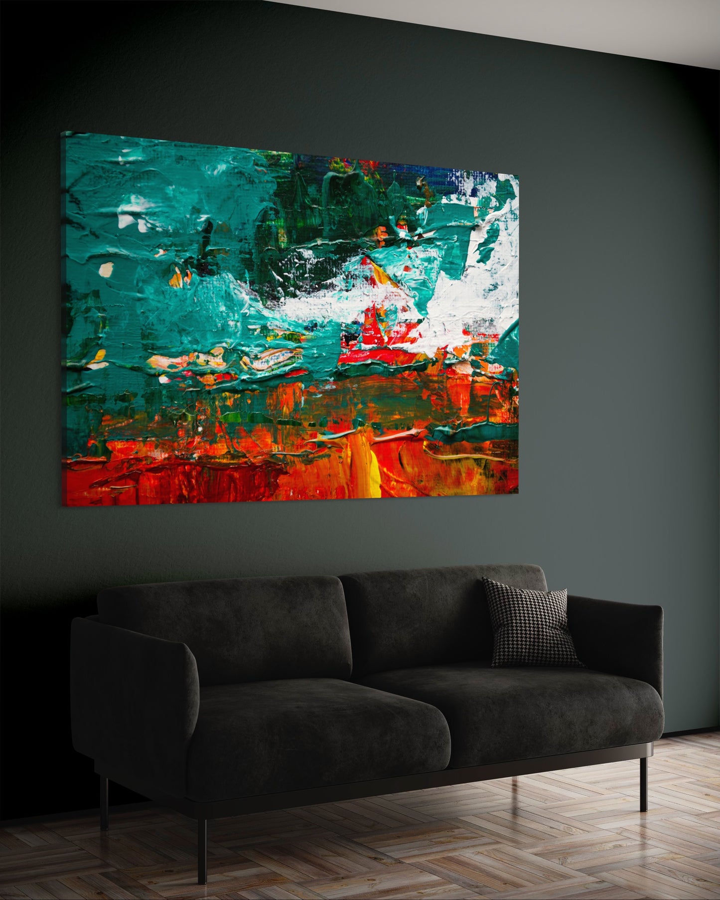 Cuadro decorativo canvas Arte abstracto 013