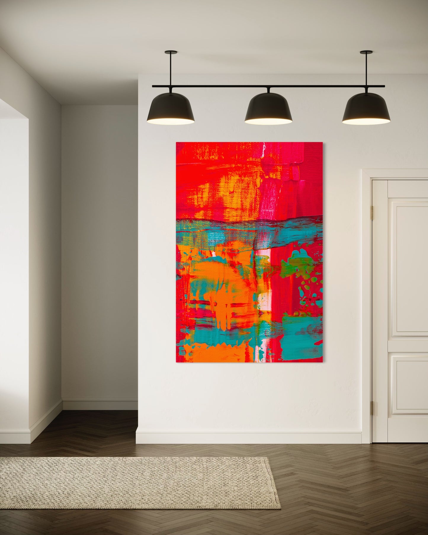 Cuadro decorativo canvas Arte abstracto 011