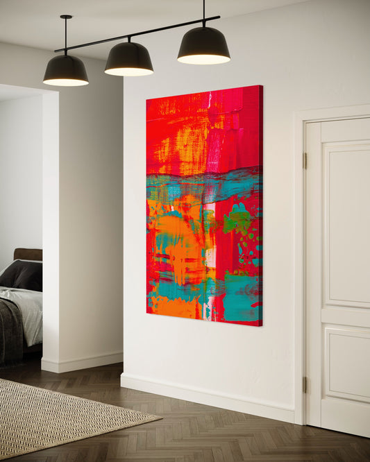 Cuadro decorativo canvas Arte abstracto 011