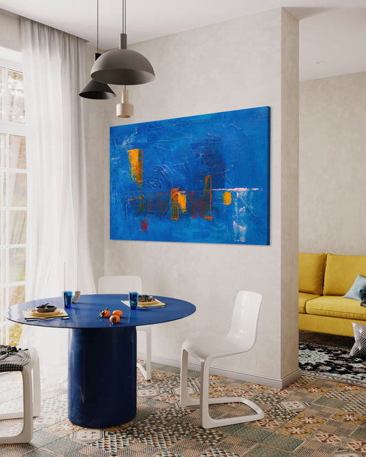 Cuadro decorativo canvas Arte abstracto 006