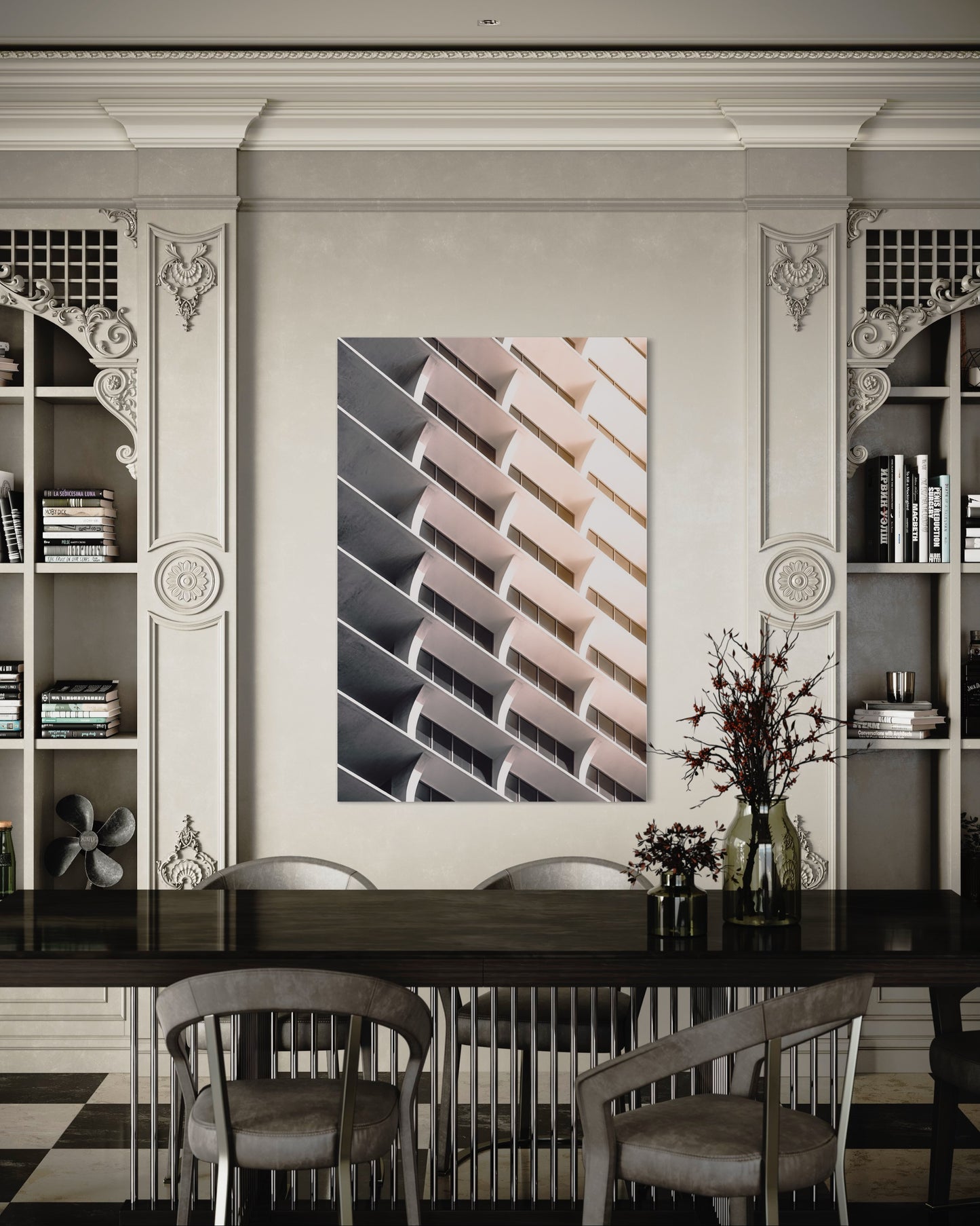 Cuadro decorativo canvas Arquitectura 018