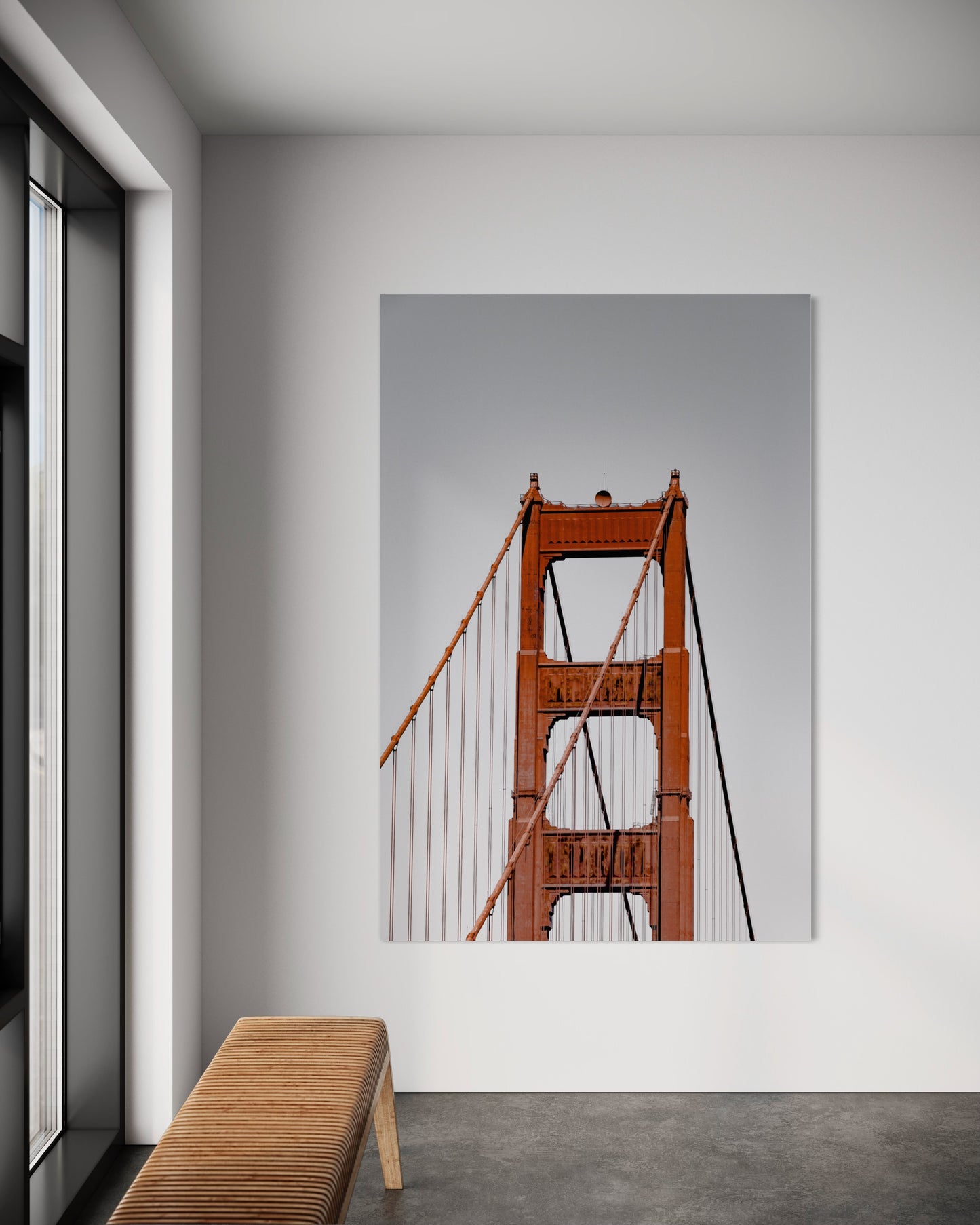 Cuadro decorativo canvas Golden gate 002