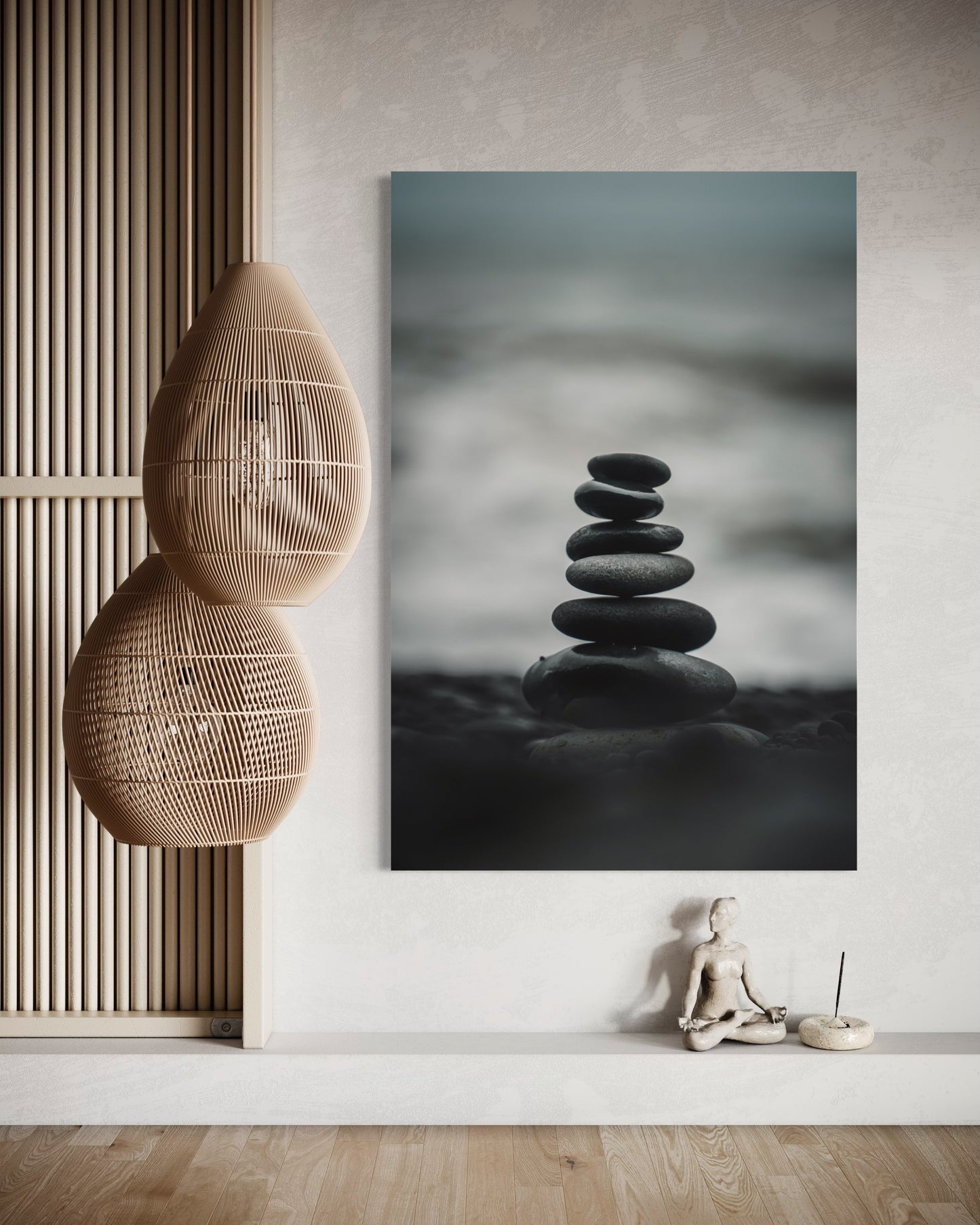 Cuadro decorativo canvas Piedras 001