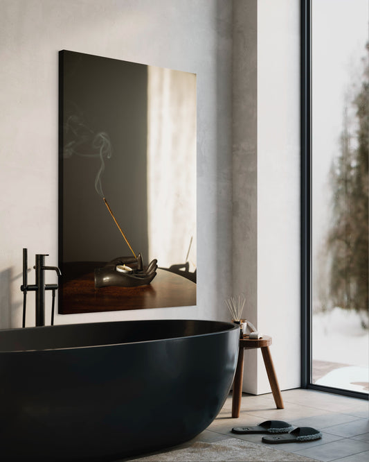 Cuadro decorativo canvas Incienso 001