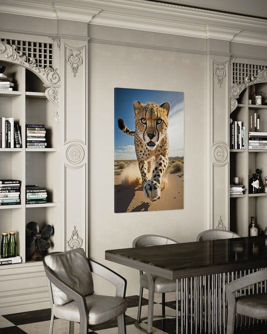 Cuadro decorativo canvas Guepardo 001