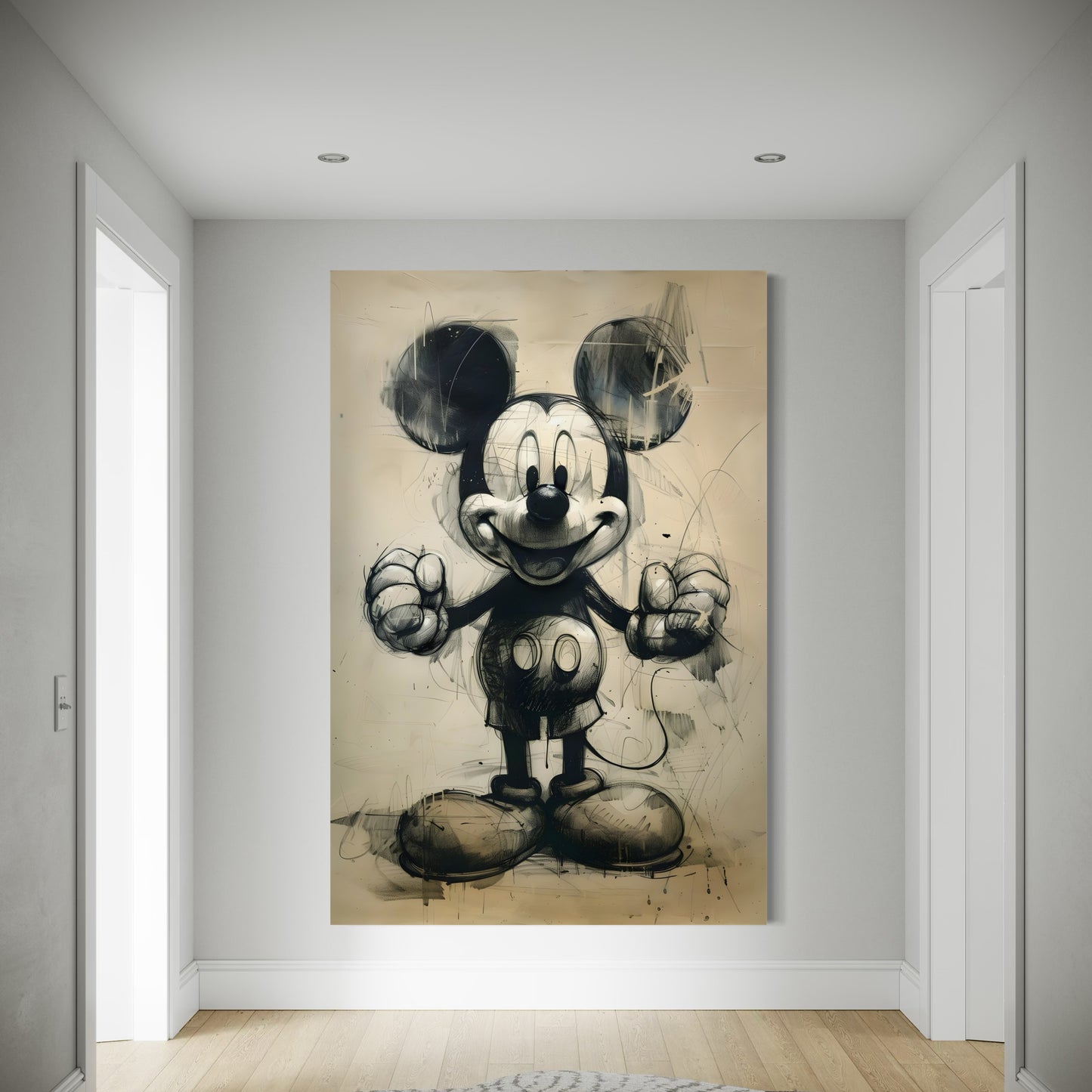 Cuadro decorativo canvas Mickey Mouse 002