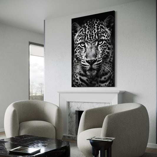 Cuadro decorativo canvas Jaguar 007
