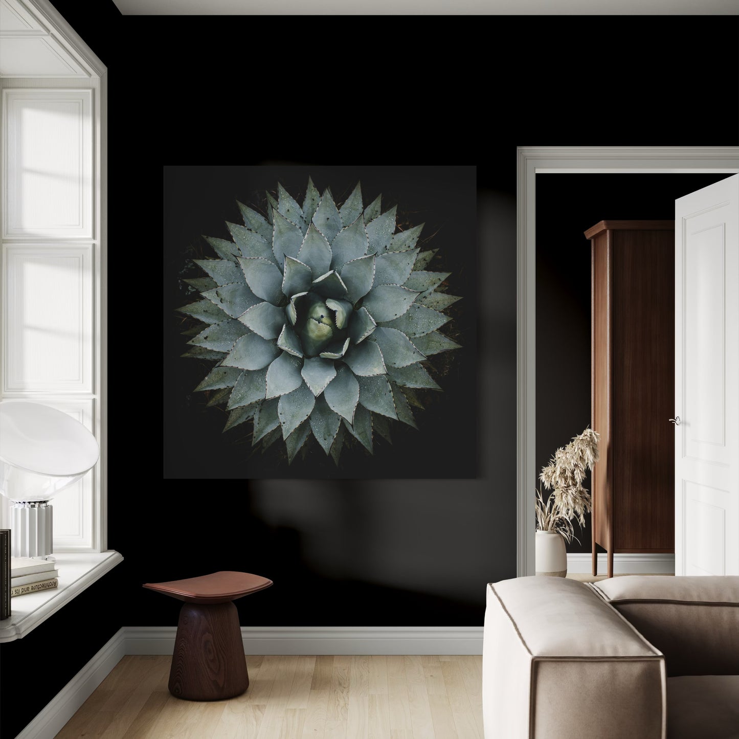 Cuadro decorativo canvas Suculenta 001