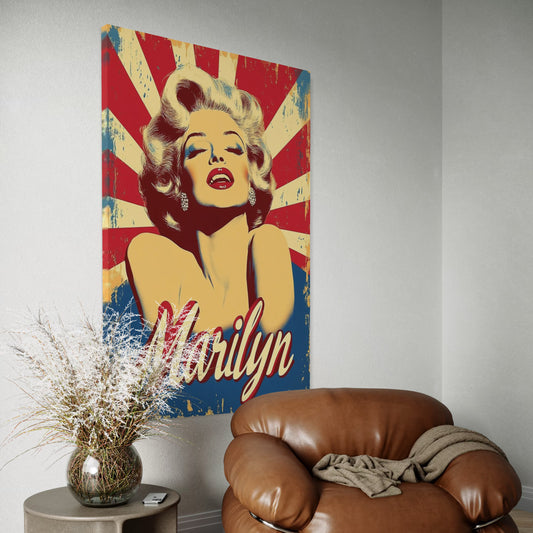 Cuadro decorativo canvas Marilyn 004