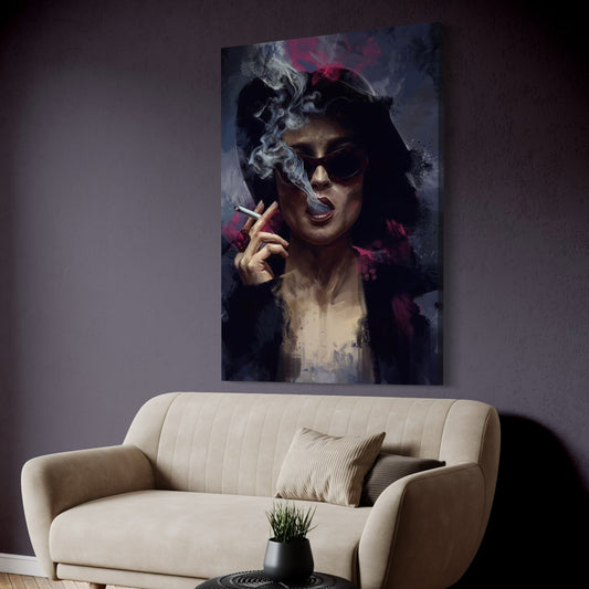 Cuadro decorativo canvas Marla Singer